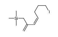 (7-iodo-2-methylidenehept-3-enyl)-trimethylsilane Structure