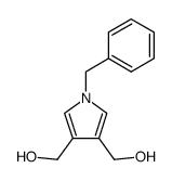 (1-benzyl-1H-pyrrole-3,4-diyl)dimethanol Structure