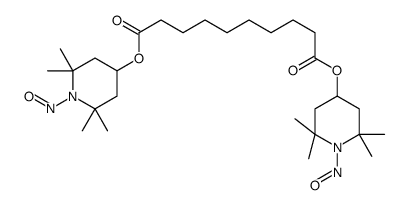 bis(2,2,6,6-tetramethyl-1-nitrosopiperidin-4-yl) decanedioate Structure