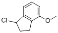 1-chloro-2,3-dihydro-4-methoxy-1h-indene结构式