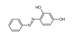 4-(phenylazo)resorcinol结构式
