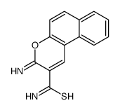 3-iminobenzo[f]chromene-2-carbothioamide Structure