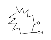 2-hydroxy-cycloheptadecanone Structure