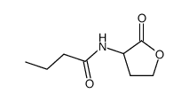 N-Butanoyl-DL-homoserine lactone structure