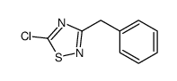 3-benzyl-5-chloro-1,2,4-thiadiazole Structure