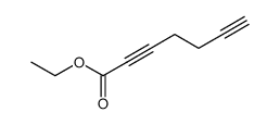 hepta-2,6-diynoic acid ethyl ester结构式