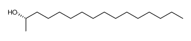(S)-2-hexadecanol Structure