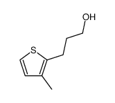 3-(3-Methyl-thiophen-2-yl)-propan-1-ol结构式