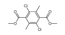 Dichlor-β-cumidinsaeure-dimethylester Structure