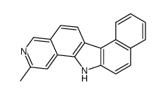 2-methyl-13H-benzo[g]pyrido[4,3-a]carbazole Structure