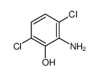 2-amino-3,6-dichlorophenol Structure