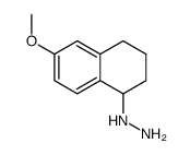 (6-methoxy-1,2,3,4-tetrahydronaphthalen-1-yl)hydrazine Structure