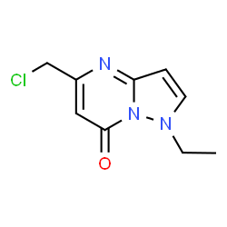 5-(Chloromethyl)-1-ethylpyrazolo-[1,5-a]pyrimidin-7(1H)-one picture