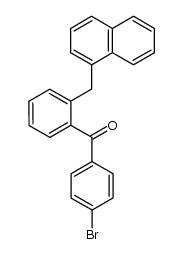 4'-bromo-2-[1]naphthylmethyl-benzophenone结构式