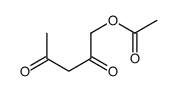 2,4-dioxopentyl acetate Structure