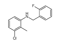 3-Chloro-N-(2-fluorobenzyl)-2-methylaniline picture