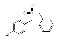 1-(benzylsulfonylmethyl)-4-chlorobenzene Structure