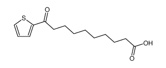 10-oxo-10-[2]thienyl-decanoic acid结构式