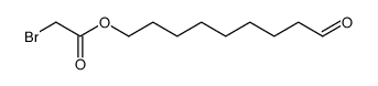 9-(bromoacetoxy)nonanal结构式
