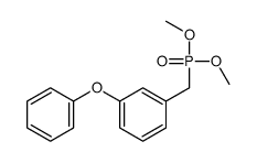 1-(dimethoxyphosphorylmethyl)-3-phenoxybenzene结构式