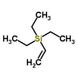 Triethyl(vinyl)silane Structure