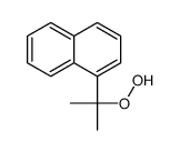 1-(2-hydroperoxypropan-2-yl)naphthalene Structure