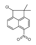 1-chloro-2,2-dimethyl-5-nitro-1H-acenaphthylene Structure