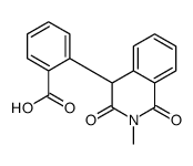 2-(2-methyl-1,3-dioxo-4H-isoquinolin-4-yl)benzoic acid结构式