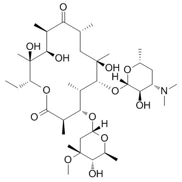 红霉素结构式