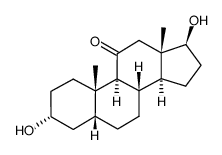 5-BETA-ANDROSTAN-3-ALPHA, 17-BETA-DIOL-11-ONE picture
