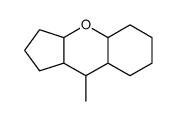9-methyl-1,2,3,3a,4a,5,6,7,8,8a,9,9a-dodecahydrocyclopenta[b]chromene Structure