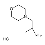 (R)-1-Morpholinopropan-2-amine hydrochloride structure