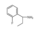 (1R)-1-(2-FLUOROPHENYL)PROPYLAMINE structure