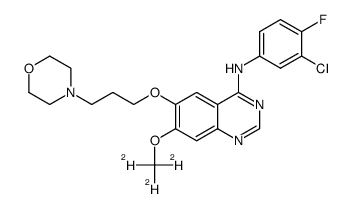 Gefitinib-d3 Structure