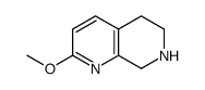 2-methoxy-5,6,7,8-tetrahydro-1,7-naphthyridine Structure