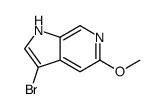 3-bromo-5-methoxy-1H-pyrrolo[2,3-c]pyridine picture
