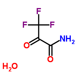 3,3,3-Trifluoro-2-oxopropanamide hydrate (1:1) Structure