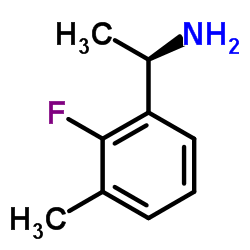 (1R)-1-(2-Fluoro-3-methylphenyl)ethanamine结构式