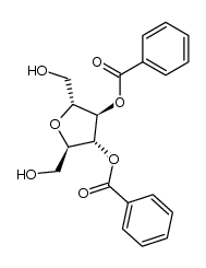 2,5-anhydro-3,4-di-O-benzoyl-D-mannitol Structure