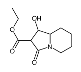 1-HYDROXY-3-OXO-OCTAHYDRO-INDOLIZINE-2-CARBOXYLICACIDETHYLESTER结构式