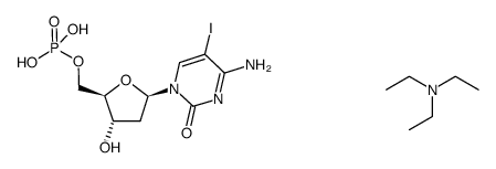 5-iodo-dCMP triethylamine salt结构式