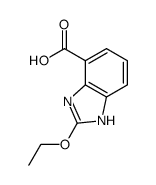 2-ethoxyl-1H-benzimidazole-4-carboxylic acid结构式