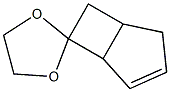 spiro[bicyclo[3.2.0]hept[3]ene-6,2'-[1,3]dioxolane] Structure