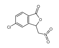 5-chloro-3-(nitromethyl)isobenzofuran-1(3H)-one Structure