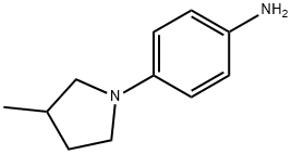 4-(3-methylpyrrolidin-1-yl)aniline Structure