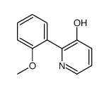 2-(2-methoxyphenyl)pyridin-3-ol结构式