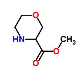 Methyl 3-morpholinecarboxylate structure