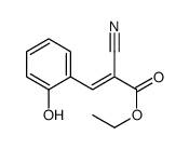 ethyl 2-cyano-3-(2-hydroxyphenyl)prop-2-enoate Structure