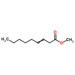 Methyl 3-nonenoate structure
