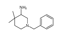 1-benzyl-4,4-dimethylpiperidin-3-amine Structure